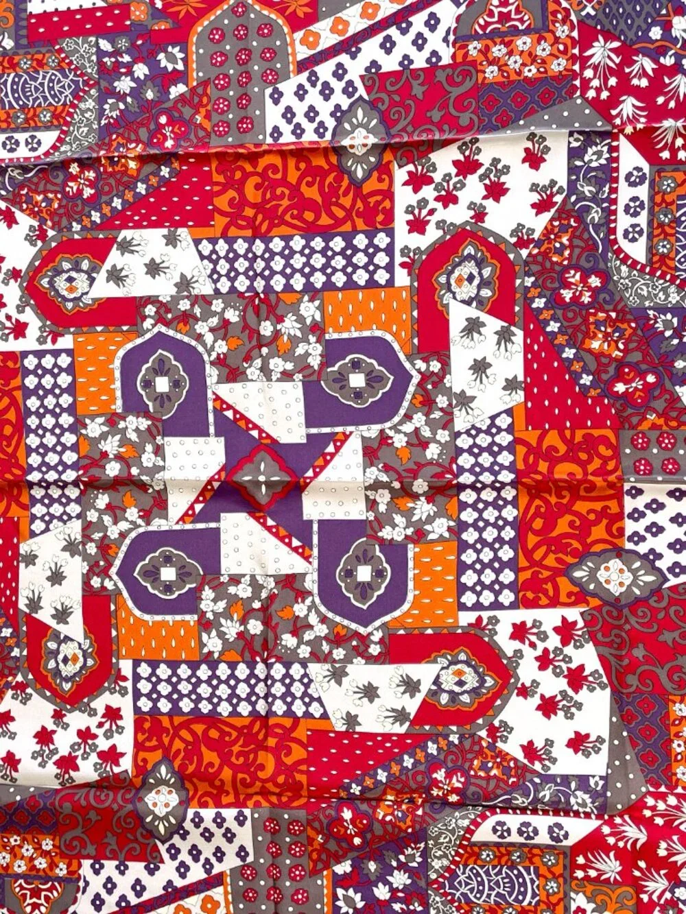 Vintage Jean Patou Silk Scarf NWT from the Famous Filene’s Basement in Boston